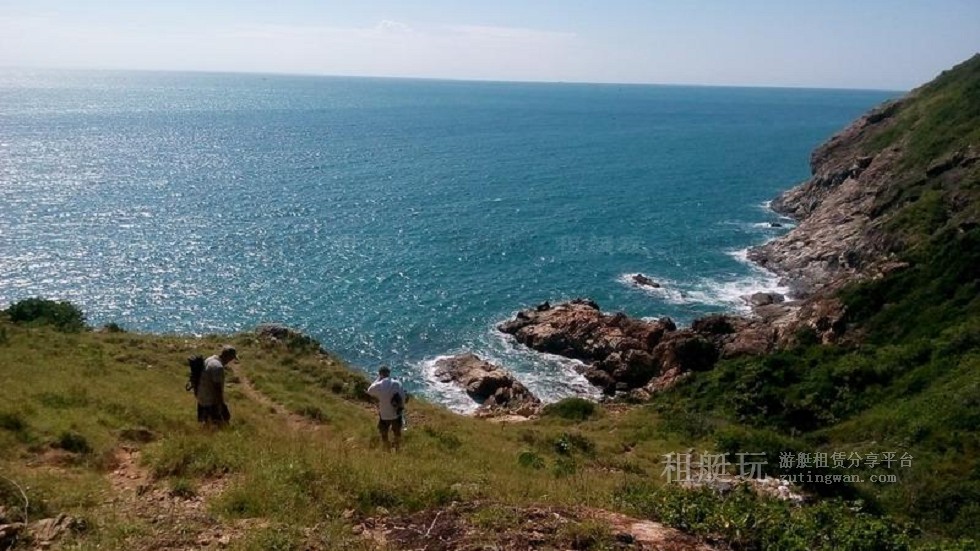 三亞旅游游艇 帆船租賃三亞港——小東海、大東海航線