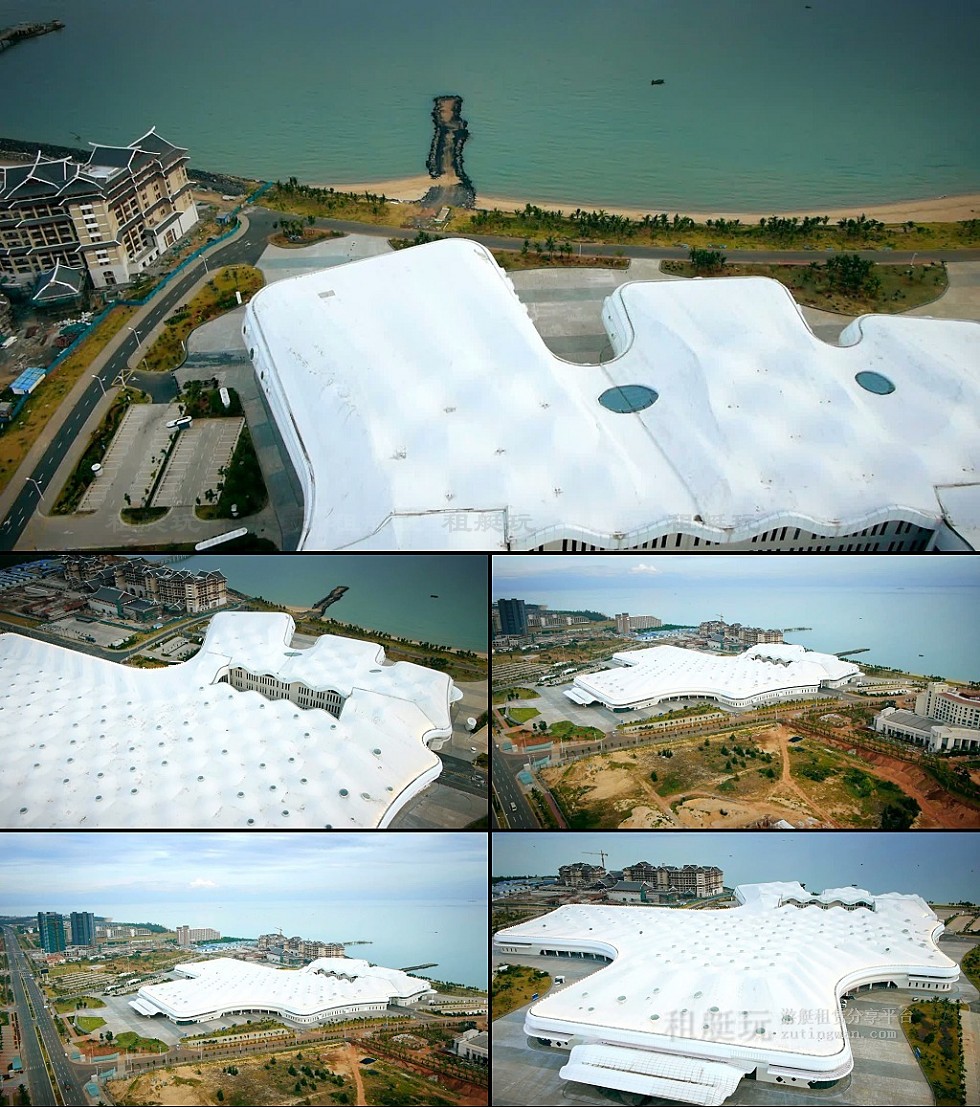 新埠島國際游艇碼頭→白沙門公園→世紀大橋→萬綠園→秀英港→西海岸會展中心 新埠島國際游艇碼頭→白沙門公園→世紀大橋→萬綠園→秀英港→西海岸會展中心