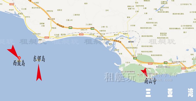 三亞海釣?zāi)康牡赝扑]，租艘釣魚艇去海釣吧！